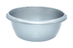 MISKA 3,5 LITRA 28CM SREBRNA/SZARA MKM4 MISECZKA PLASTIKOWA OKRĄGŁA DO MIKROFALI 5903662200625