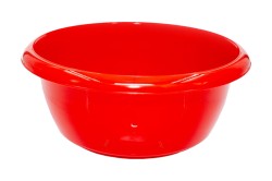 MISKA 3,5 LITRA 28CM CZERWONA MKM4 MISECZKA PLASTIKOWA OKRĄGŁA DO MIKROFALI 5903662200625