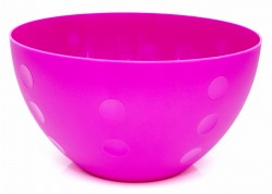 MISKA 3,5 LITRA RÓŻOWA DUŻA PLASTIKOWA OCZKO 87006 5903662870064