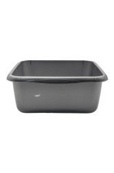 MISKA 7 LITRÓW SZARA/SREBRNA MKW3 PLASTIKOWA KWADRATOWA 5903662200922