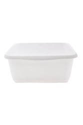 MISKA 7 LITRÓW BIAŁA MKW3 PLASTIKOWA KWADRATOWA 5903662200922